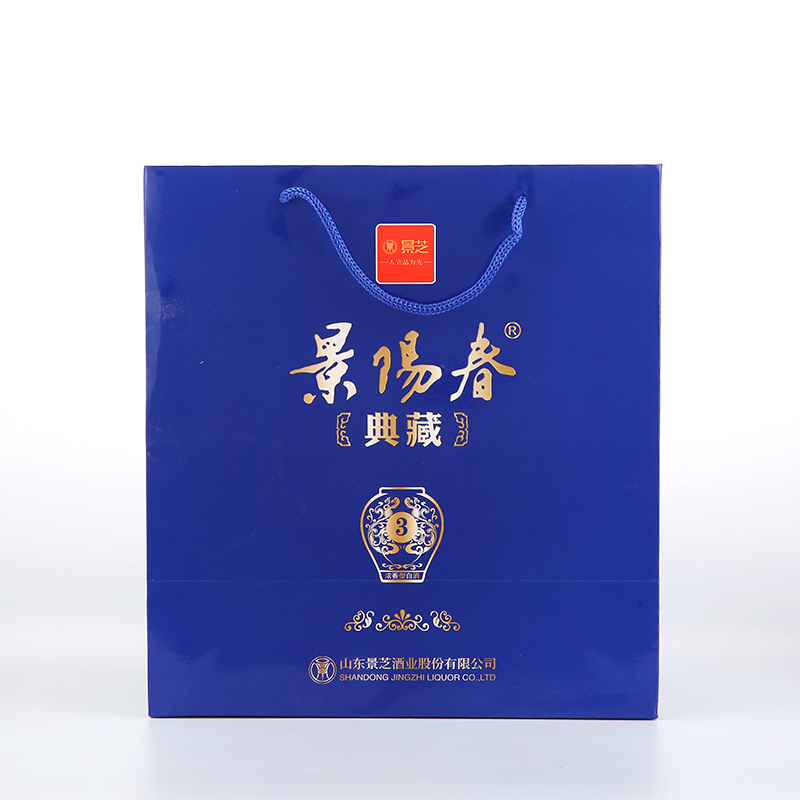 景芝酒52度景阳春典藏3浓香型白酒国产粮食酒整箱500ml*6瓶礼盒装 - 图2