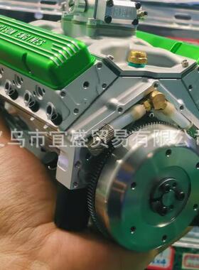 跨境新款发动机V8发动机摆件套件树脂工艺品摆件汽油顶置气门摆件