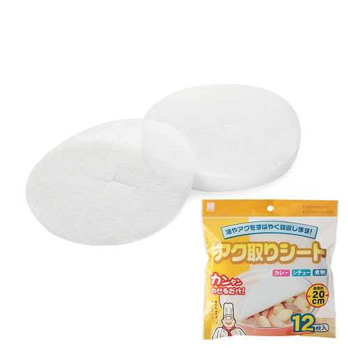 日本进口吸油纸厨房油炸滤油膜食品去油喝汤食物煲汤去汤浮沫家用 - 图3
