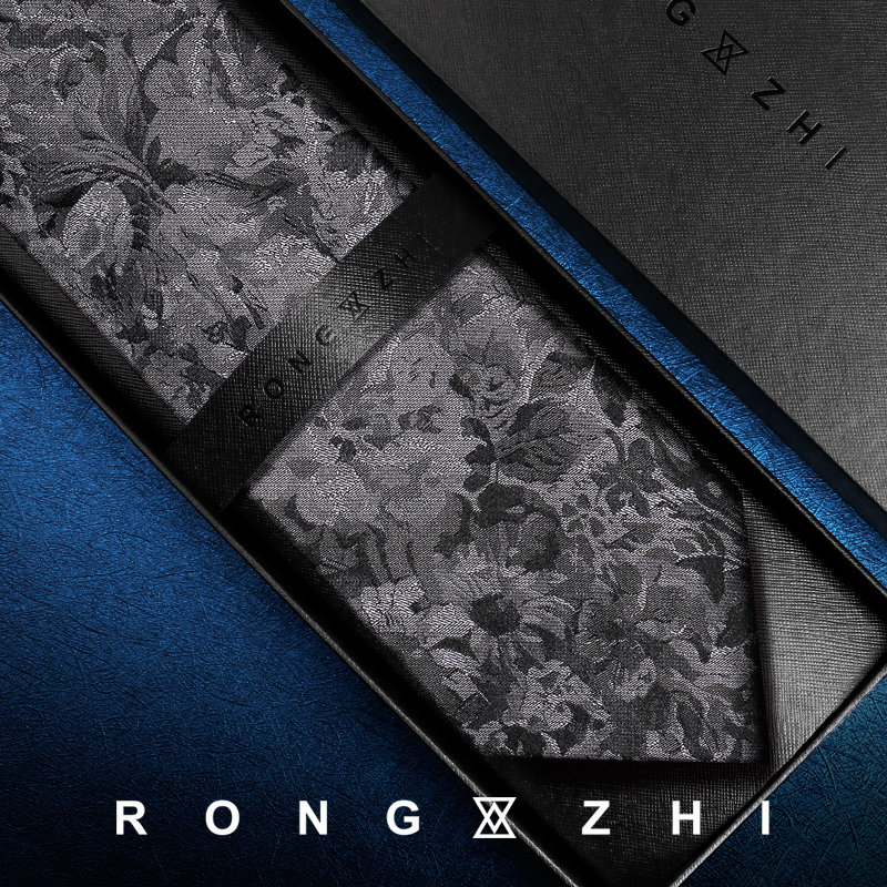 桑蚕丝手工复古羊毛衬真丝领带男高级感浅灰国风提花商务新郎结婚,淘宝优惠券,粉丝福利购,淘宝优惠卷