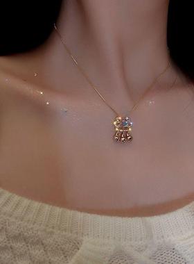 2026【一生锁爱】如意平安锁项链女ins风女生小众高级锁骨链