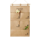 Ткань, сумка для хранения, коробочка для хранения, подвесной органайзер