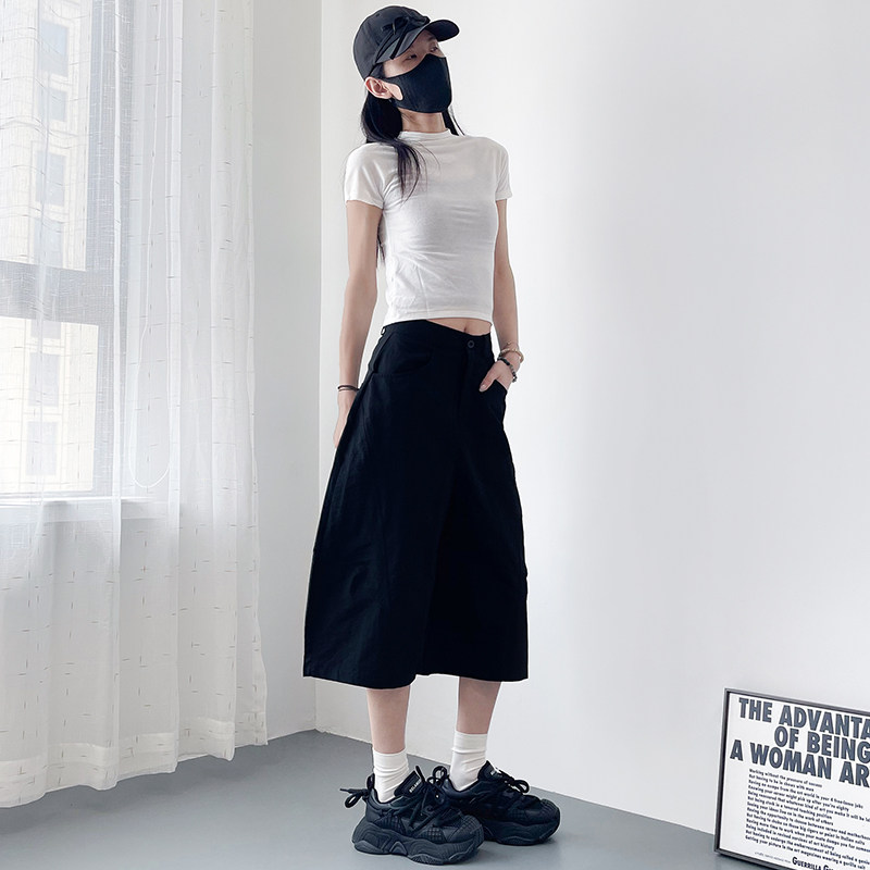 大码宽松胖mm夏季七分阔腿裤女冰丝速干显瘦高腰直筒美式速干裤子,淘宝优惠券,粉丝福利购,淘宝优惠卷