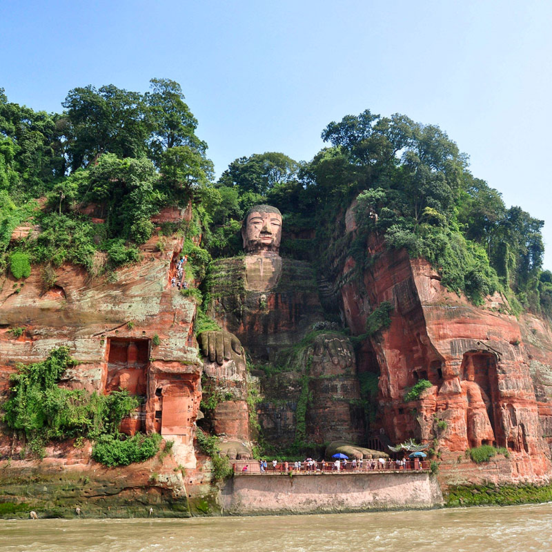 峨眉山金顶乐山大佛一日游含门票纯玩成都周边黄龙溪跟团1天旅游-图2