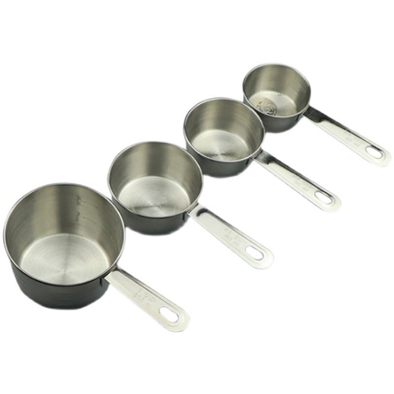 304不锈钢定量勺15/30/50/60/80/100/120/160/180/240ml平底量杯,淘宝优惠券,粉丝福利购,淘宝优惠卷