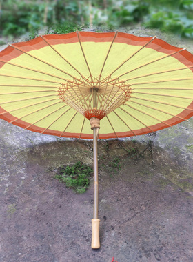 仿古代做旧装饰道具伞油纸伞吊顶
