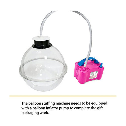 38cm气球包装机气球填充机生日派对装饰balloon stuffing machine - 图1