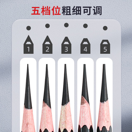 大v素描削笔器美术生专用dav转笔刀速写削笔机炭笔V5卷笔刀 - 图2