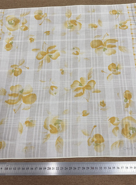 日系中古vintage方巾手帕领巾