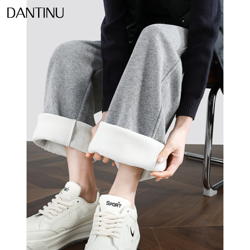 孕妇阔腿裤秋冬季外穿无托腹抽绳宽松秋装加绒加厚大码休闲运动裤,淘宝优惠券,粉丝福利购,淘宝优惠卷