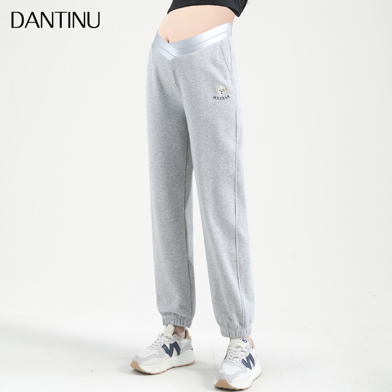 丹媞奴孕妇春秋外穿九分小个子卫裤 丹媞奴孕妇打底裤