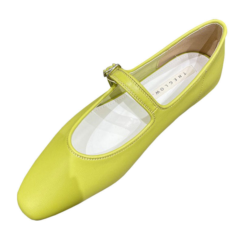 小池在首尔2024年春季复古女鞋尖头浅口侧搭扣平底玛丽珍减龄单鞋,淘宝优惠券,粉丝福利购,淘宝优惠卷