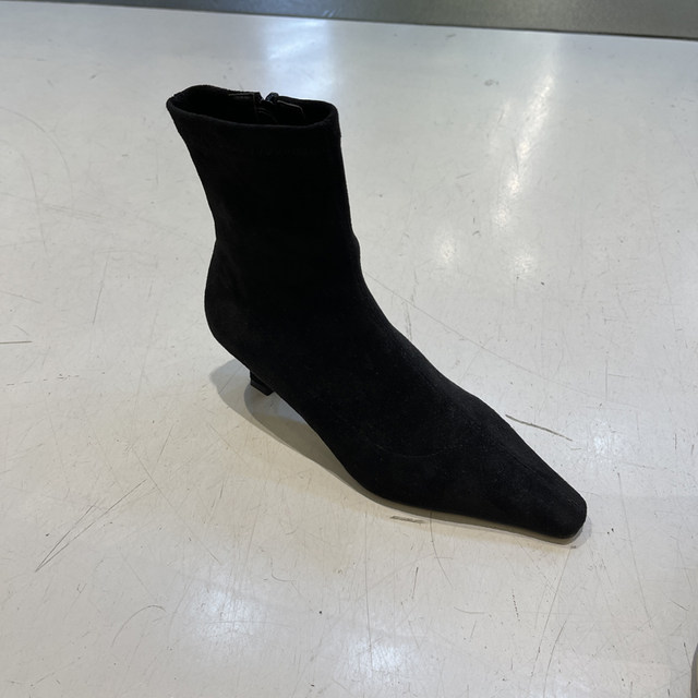 Short boots slim boots cat heel women's boots fashion