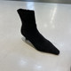 Short boots slim boots cat heel women's boots fashion