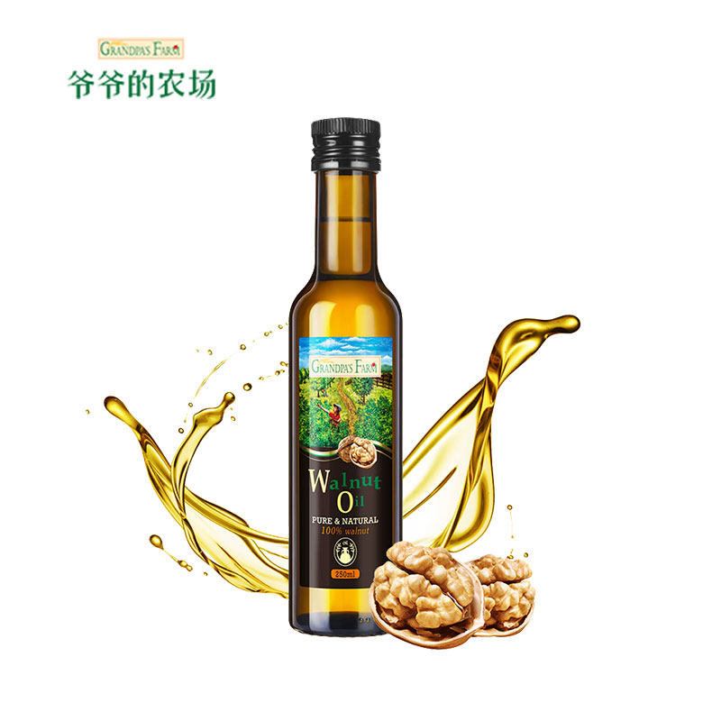 爷爷的农场dha核桃油家用热炒油 爷爷的农场食用油