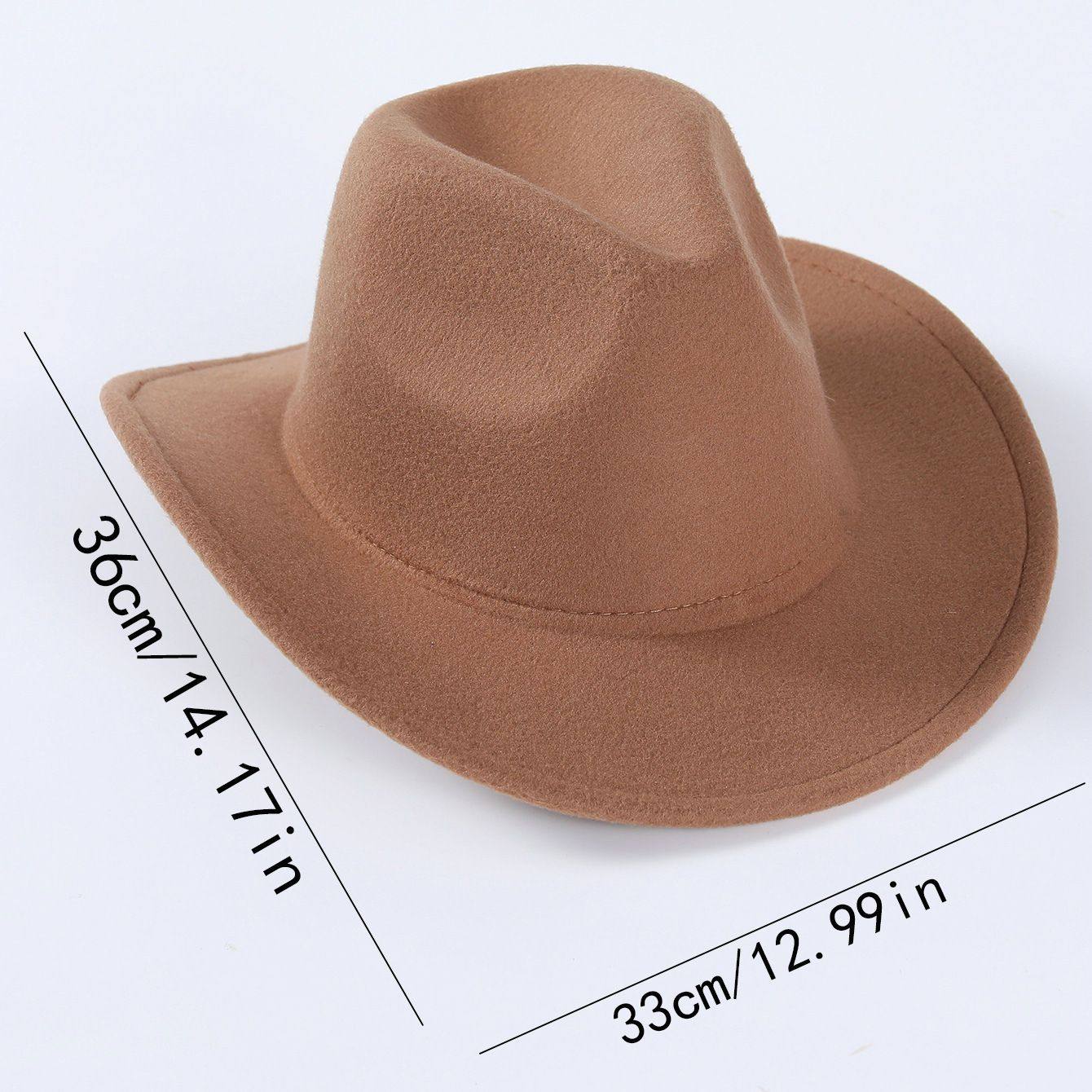 热销礼帽秋冬欧美纯色西部牛仔帽毛呢男女英伦爵士帽帽子,淘宝优惠券,粉丝福利购,淘宝优惠卷