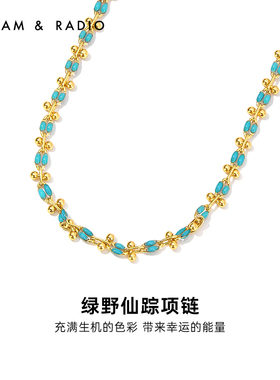 Dream＆Radio绿野仙踪项链女轻奢小众配饰设计感锁骨链气质颈链新