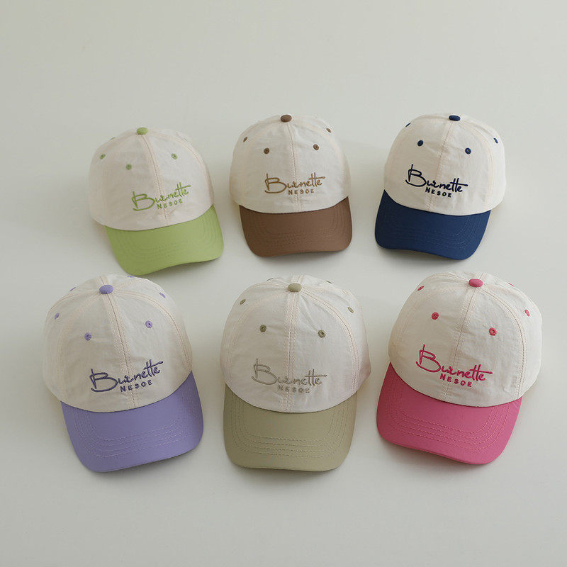 女士鸭舌帽夏季速干韩版刺绣字母拼色大头围显脸小休闲新款,淘宝优惠券,粉丝福利购,淘宝优惠卷