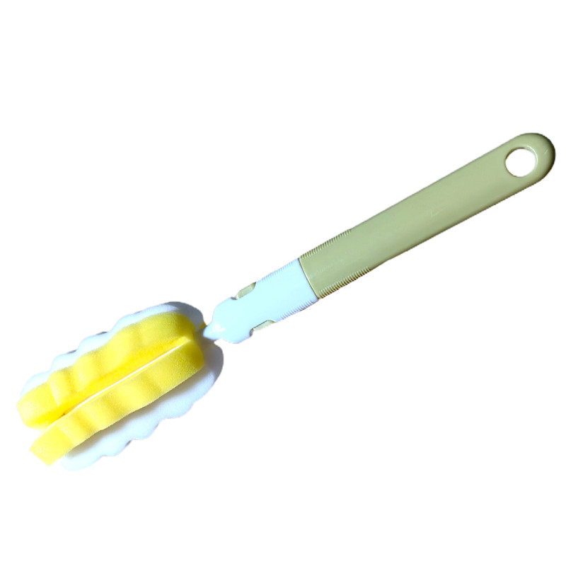 海绵杯刷奶瓶刷清洁去污豆浆机破壁机热水壶防滑加硬手柄优质刷头,淘宝优惠券,粉丝福利购,淘宝优惠卷