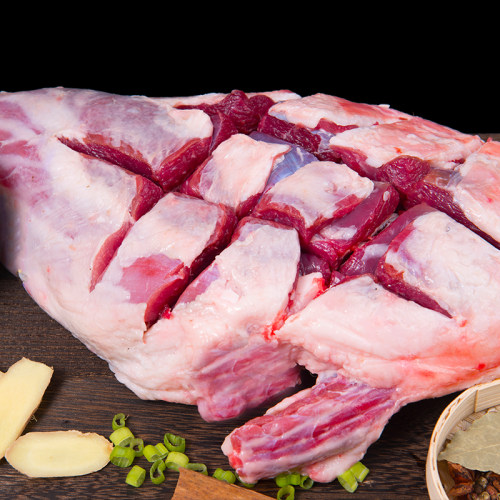 1陕北羊肉 正宗横山羊肉新鲜羊肉羊后腿羊腿带佐料顺丰包邮2000g - 图2