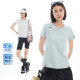 Life on the Cloud Travel T Light Outdoor Moisture-wicking Right Shoulder Short Sleeve Women's T-Shirt 2026 Summer New Top