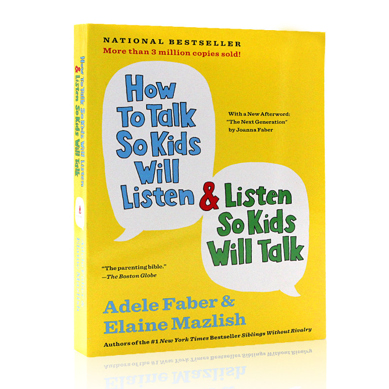 进口原版正版英文版 如何说孩子才会听怎么听孩子才肯说 How to Talk So Kids Will Listen & Listen So Kids Will Talk