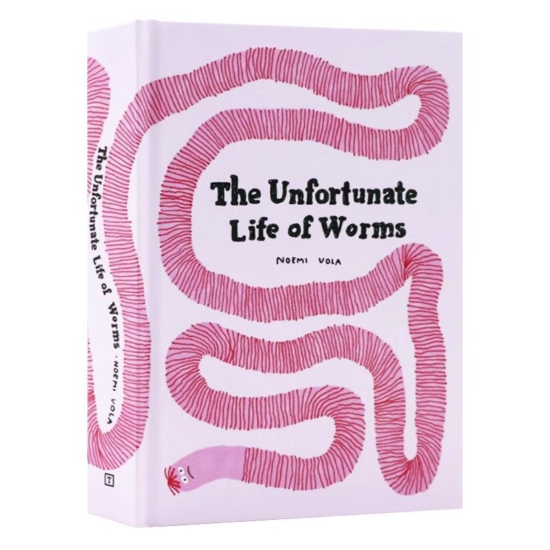 预售 可怜虫蚯蚓的生活 英文原版 The Unfortunate Life of Worms 儿童科普故事 暖心治愈绘本 艺术启蒙 意大利插画师 Noemi Vola - 图3