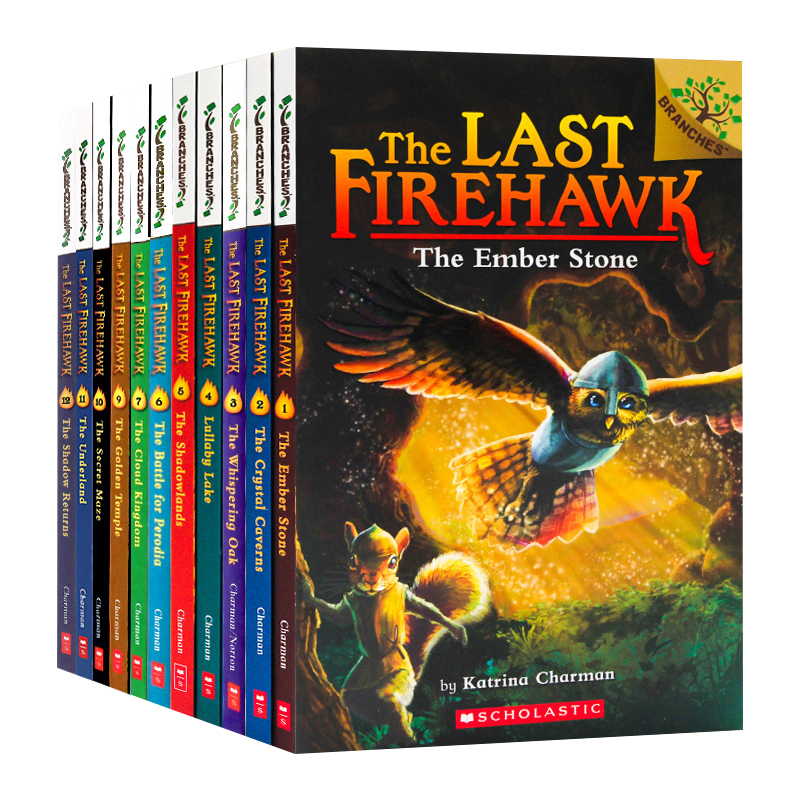 The Last Firehawk火鹰传奇11册英文原版学乐大树系列章节桥梁书插图读物 Scholastic Branches小学生课外阅读插图故事书-图3