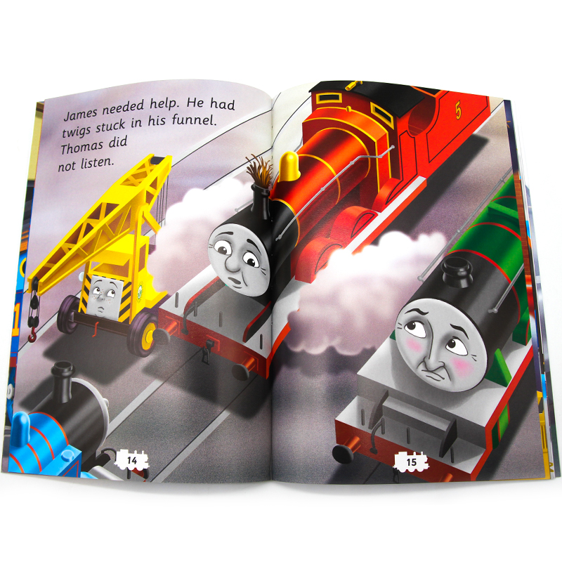 进口英文原版正版 Thomas Friends: Fix and Mend 托马斯和朋友们  Reading Ladder Level 1儿童绘本 - 图3