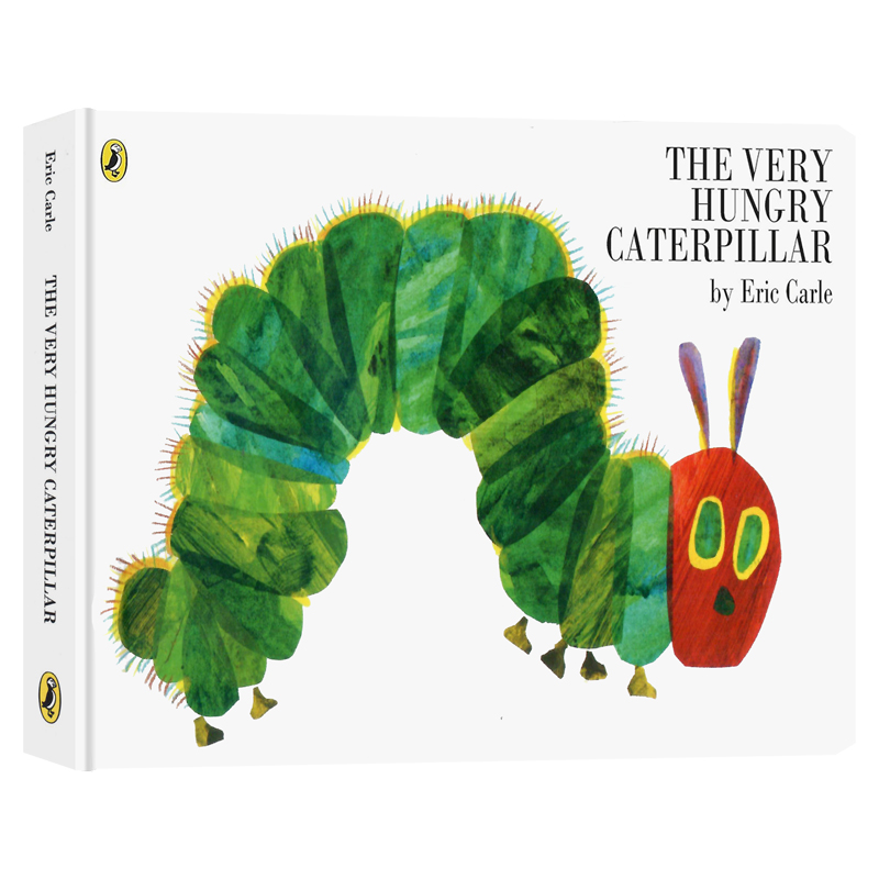 进口英文版原版正版绘本 The Very Hungry Caterpillar 好饿的毛毛虫/饥饿的毛毛虫Eric Carle艾瑞卡尔爷爷纸板书吴敏兰廖彩杏推荐 - 图3