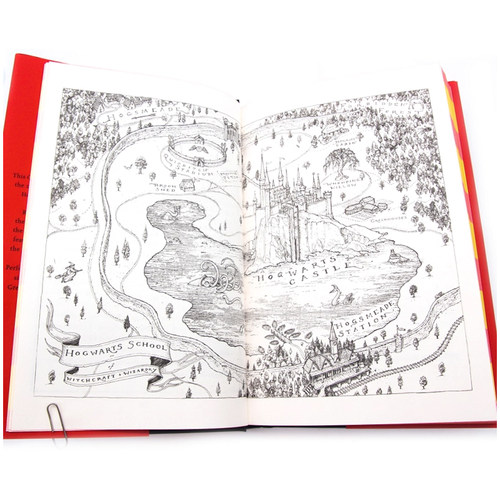 进口英文原版正版 哈利波特与密室 格兰芬多学院珍藏版 20周年纪念精装版Harry Potter and Chamber of Secrets J.K.罗琳 科幻小说 - 图1