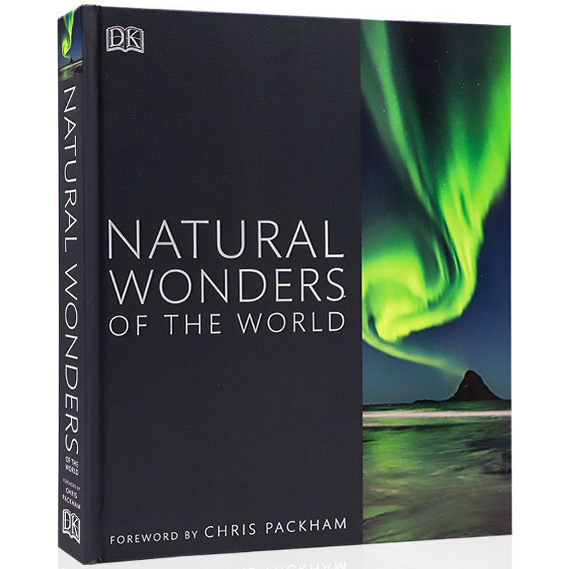 现货进口英文原版 Natural Wonders of the World 世界自然奇观探索DK 自然世界经典科普百科全书 摄影指南景观摄影与3D地形模型