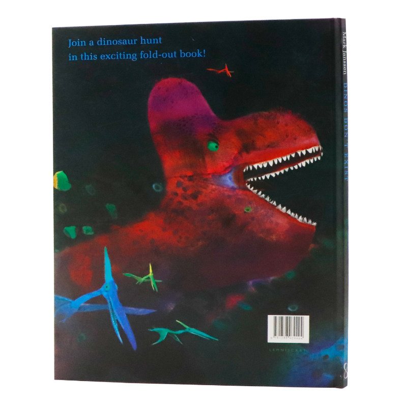 恐龙不存在Dinos Don't Exist英文原版绘本亲子儿童互动睡前启蒙认知共读英语图画故事书进口英语书籍精装版