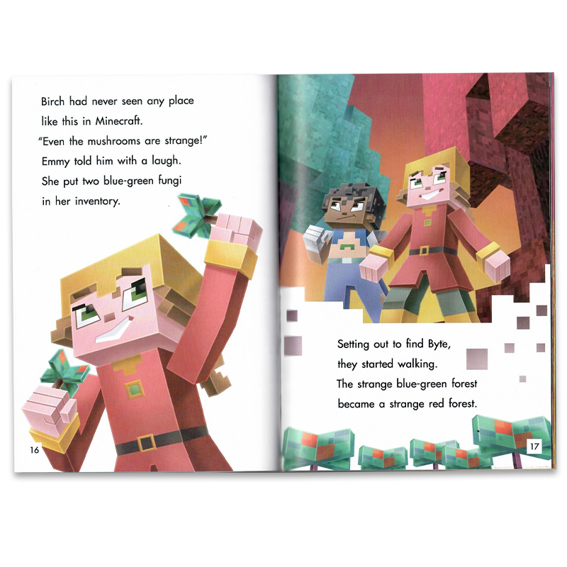 我的世界分级读物2级6册合售 进口英文原版绘本 Minecraft Young Readers Level 2 儿童冒险游戏故事书 小学生分级阅读 课外读物