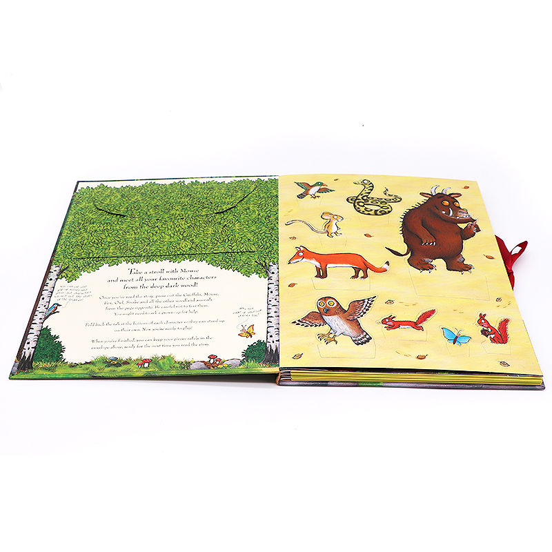 咕噜牛旋转立体书 英文原版 The Gruffalo Carousel Book 朱莉娅·唐纳森 绘本精装  蓝思 (Lexile) 阅读分级 AD510L - 图1