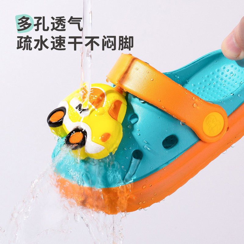 儿童拖鞋男童夏季eva防滑洗澡家居宝宝女孩洞洞鞋2026新款小汽车,淘宝优惠券,粉丝福利购,淘宝优惠卷