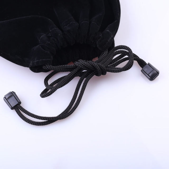 Hotel Black Velvet Clay Fen Hair Dryer Storage Bag