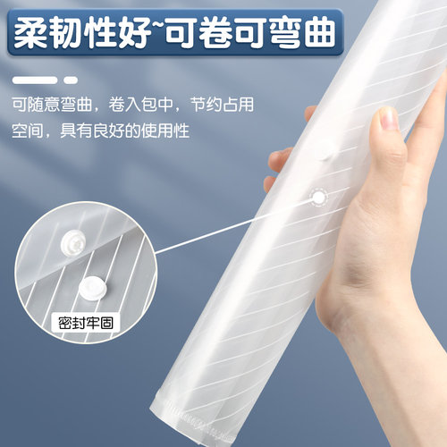 晨光文件袋透明塑料加厚大容量A4塑料防水袋按扣试卷收纳学生用考试专用袋子档案资料袋文件夹包办公文具用品 - 图1