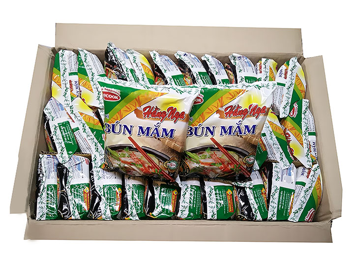 越南原装 Bun Mam Hang Nga米粉30袋x75g速食米粉丝-图1