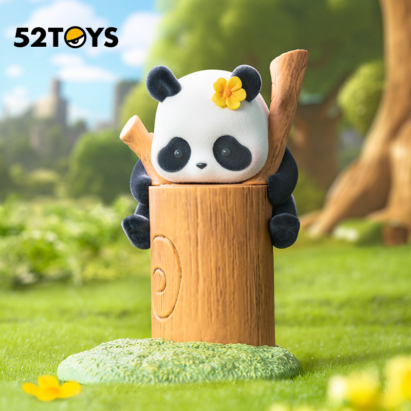 52TOYS PandaRoll胖哒幼熊猫果果树叠叠乐盲盒手办玩具儿童节礼物 - 图1