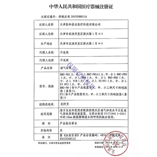 瑞迈特口鼻面罩F1B/FM1A瑞思迈飞利浦老人慢阻肺无创呼吸机通用款-图1