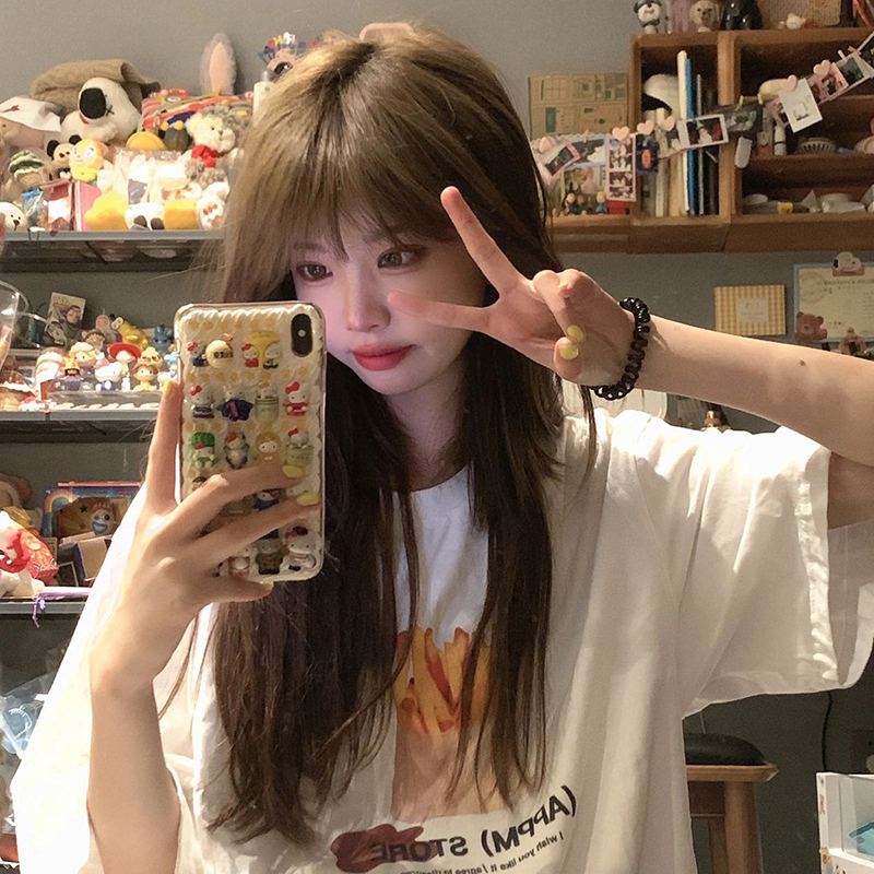 APPMLAB国潮原创红色短袖T恤男女夏季美式半袖体恤纯棉情侣装上衣_APPMLAB_女装/女士精品-第2张图片-提都小院