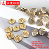 Button coat, knitted jacket, shirt, cufflinks, decorative buttons