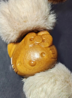 美德拉秋冬猫猫头手串