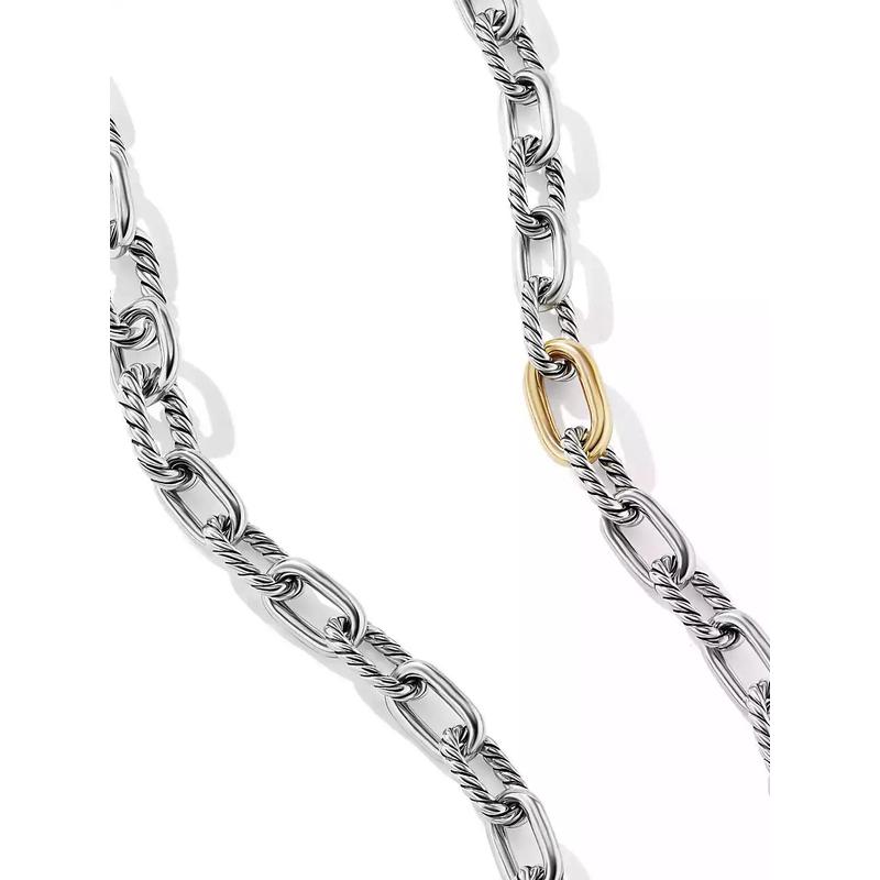 David Yurman DY Madison™ Chain Necklace 女式银色项链个性 - 图1
