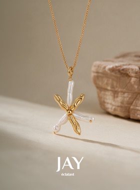 JAY艺术感毛衣链秋冬衣服配饰