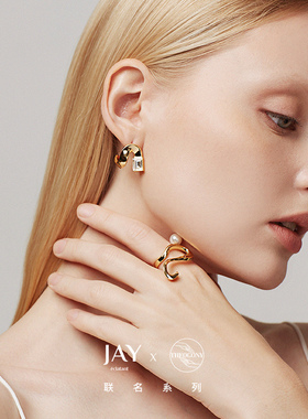 JAY众神记绸带开口戒指戒指环