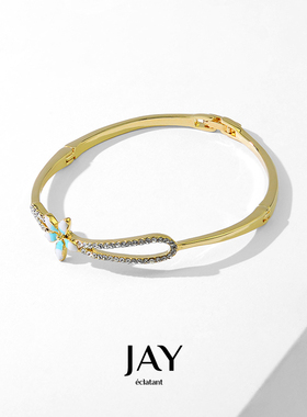 JAY浪漫春夏花卉手镯生日礼物