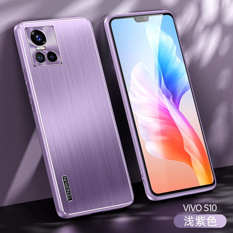 适用于vivo s10手机壳vivis10 viⅴos10金属磨砂viv0s10保护套vivos10全包防摔vivoV2121A男女款vovis10外壳 - 图2