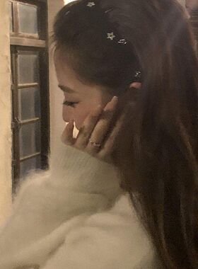 星星波浪发箍女甜美不卡头头箍
